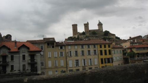 le château de Foix est un haut-lieu cathare